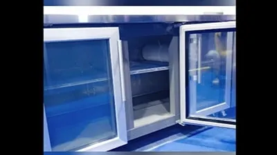 ثلاجة عرض ذات باب زجاجي، E2R1770G3