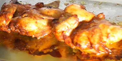 لحم دجاج مشوي